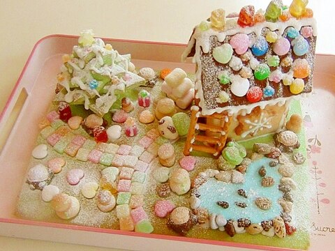 ★クッキーハウス2017お菓子の家★神天